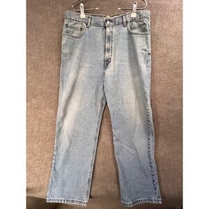 Levis 550 Relaxed Fit Jeans Mens W40 L30 Light Wash Denim Pants